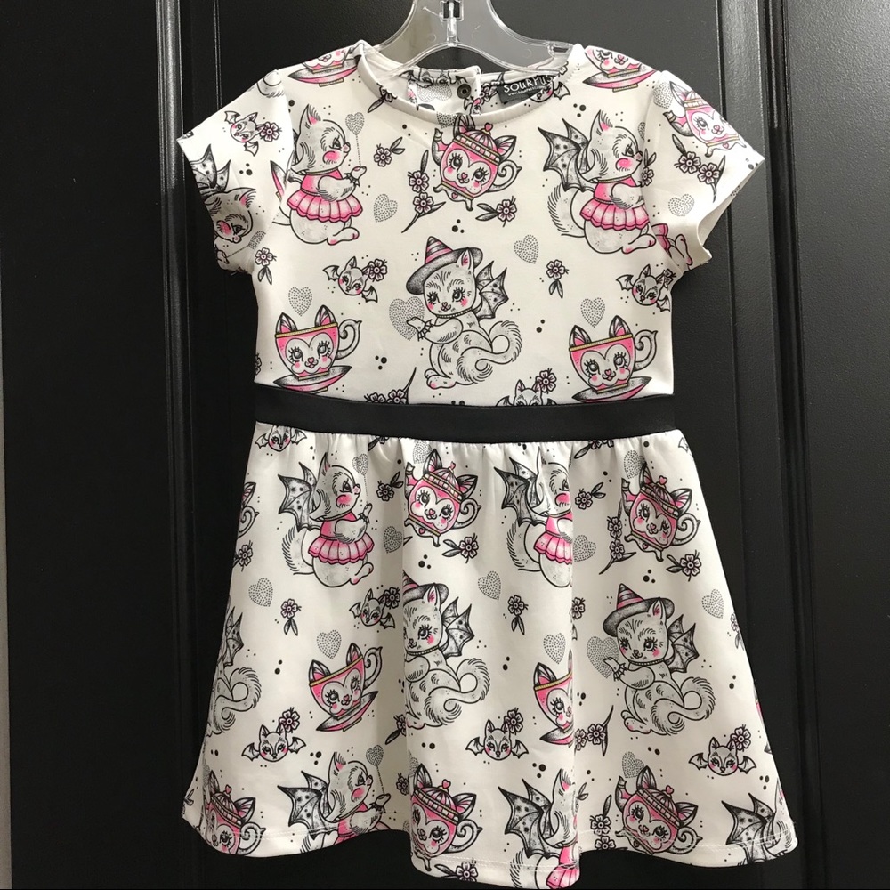 MINT! Toddler Pinup Tattoo Dress